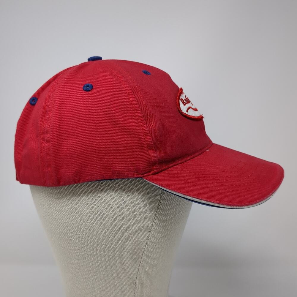 Ruby Falls Strapback Baseball Cap Red One Size Ad… - image 5